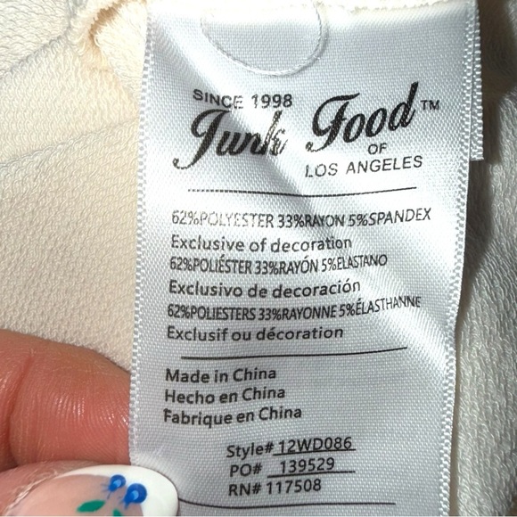 JUNK FOOD KC Chiefs Heathered Red/White Ombre Tri-Blend T-Shirt Dress XXL - Picture 9 of 16